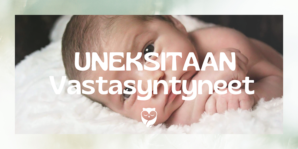 Vastasyntyneen uni  (0-16 vk) by Uniohjaamo Uneksija Oy